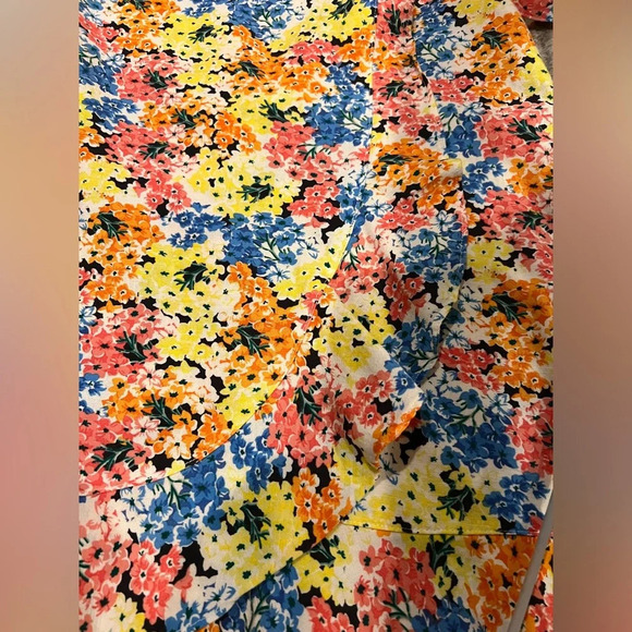 Loft size 2 ruffled floral skirt - Picture 7 of 8